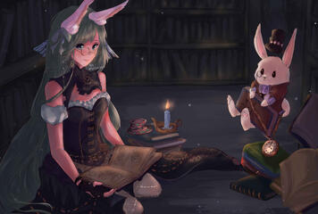 A Night in the Library